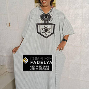 Tunique coton avec broderie