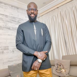 Chemise africaine - Noir