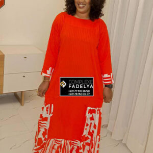 Robe coton